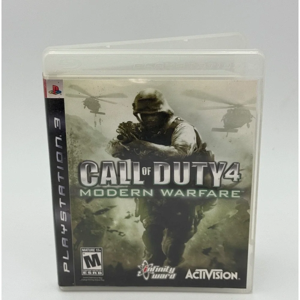 Call of Duty 4 Modern Warfare Sony PlayStation 3 PS3 Game CIB BLUS-30072